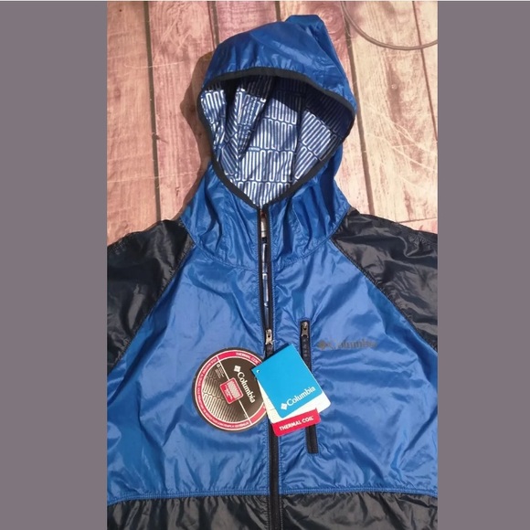 COLUMBIA THERMAL COIL WINDBREAKER JACKET - Picture 2 of 5